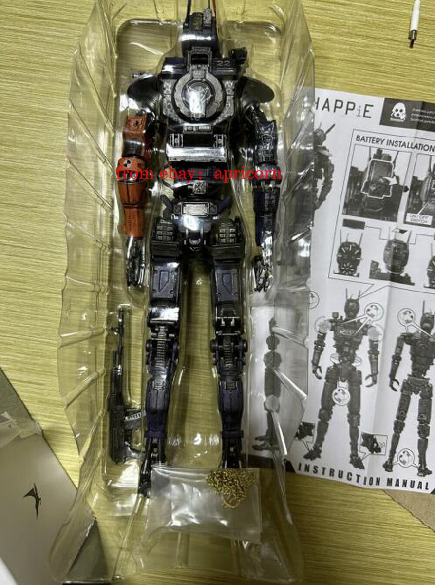 Threezero チャッピー 1/6 スリーゼロ CHAPPIE ThreeZero Chappie 1:6 Scale Figure Merchandise - Zavvi US