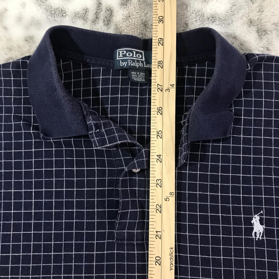 Camisa Polo de Campo Ralph Lauren De Colección Para Hombres XL Desteñida por el Sol Geométrica AOP PRL Foto 4 de 4