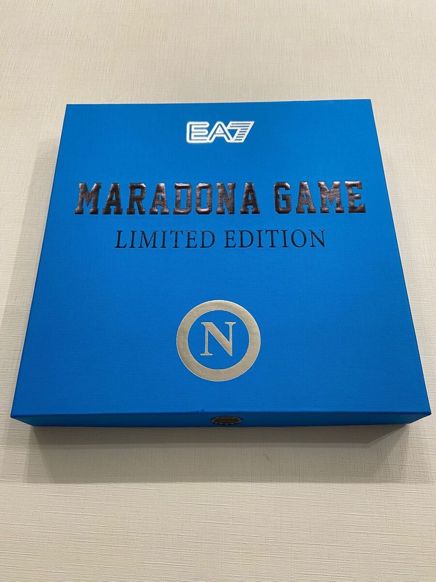 2021/22 EA7 SSC Napoli Maradona Game Shirt Limited Edition 2021/22 EA7 SSC Napoli Maradona Game Shirt Limited Edition