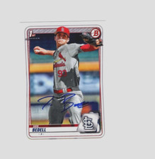 Ian Bedell 2020 1st Bowman IP autograph signed card St Louis Cardinals BD100 b