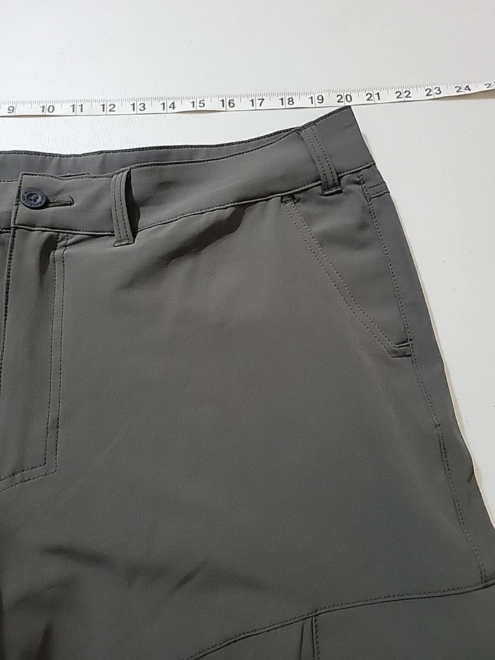 Pantalones cargo Magellan 40X32 aire libre calce clásico gris oscuro que absorbe la humedad Foto 4 de 4