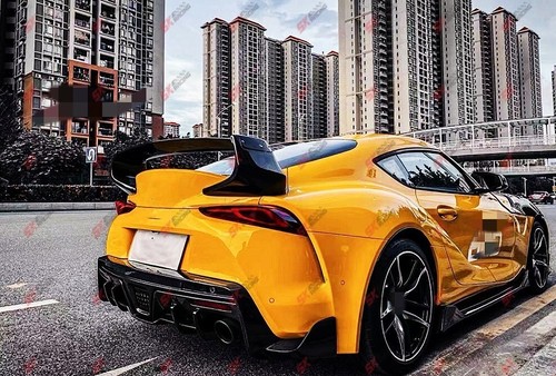 For Toyota Supra A90 A91 2020-2024 Forged Carbon Fiber Rear Trunk Spoiler Wing - Picture 6 of 17