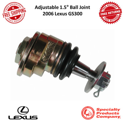 SPC Performance Adjustable 1.5 Degree Ball Joint Fits 2006 Lexus GS300 #67530