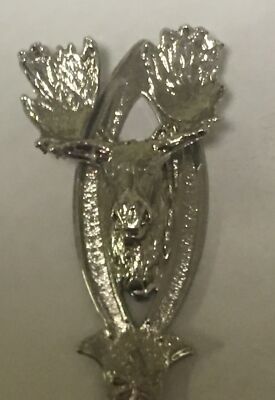 Williams Lake B. C. Moose Canada Vintage Souvenir Spoon Collectible