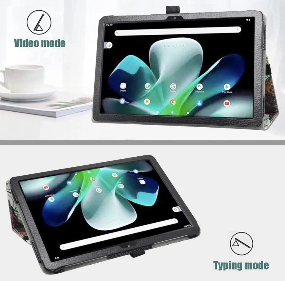 Acer Iconia One 10 B3-A30 Case, PU Leather Folio 2-folding Stand Cover Love Tree - Image 2 of 4