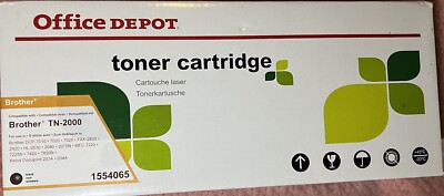 Toner Office Depot compatibel  mit Brother TN-2000 Neu OVP Drucker LautBeschr