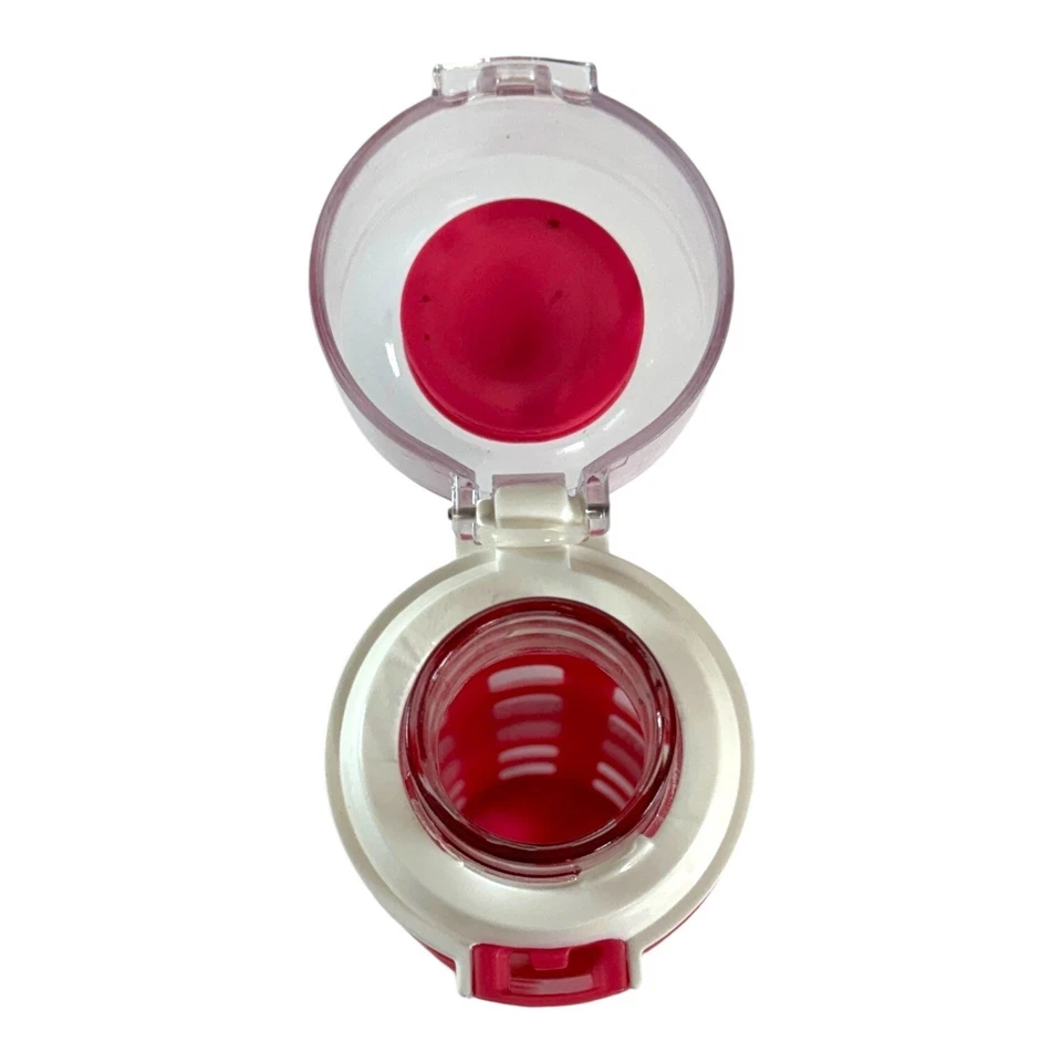 Botella de agua de vidrio sindicado libre de BPA Ello con funda de silicona rosa tapa a prueba de fugas Foto 3 de 4