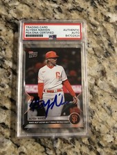 Alyssa Nakken SF Giants Signed Autograph 2022 Topps Now PSA/DNA