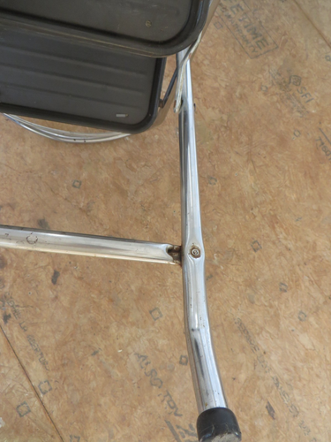 Vintage Mid Century Folding 2 Step Stool Metal Ladder Kitchen Utility (COSCO ?) - Picture 20 of 23