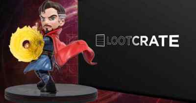 Doctor Strange Figure Q-Fig QMx Marvel EXCLUSIVE LOOTCRATE 2016 NEW IN BOX