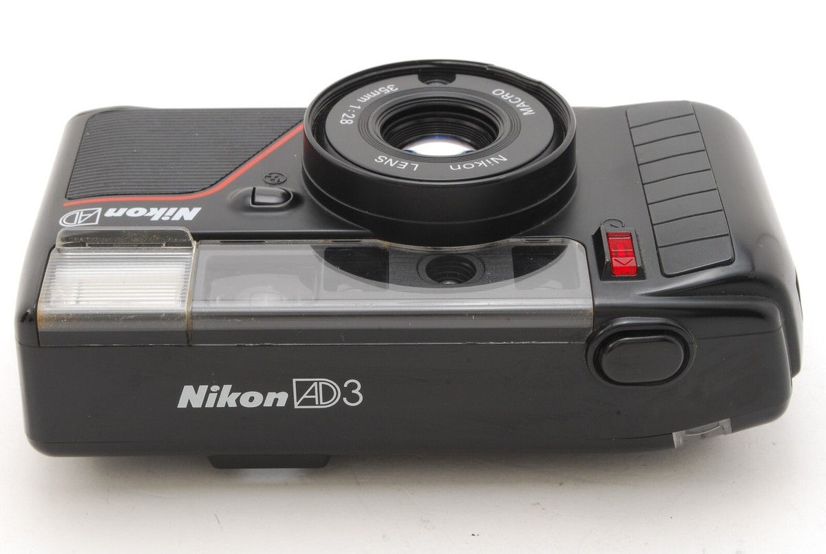 フィルムカメラ Nikon AD3 35mm 1:2.8 Excellent+++ Nikon AD3 Point & Shoot Film Camera Macro 35mm F/2.8