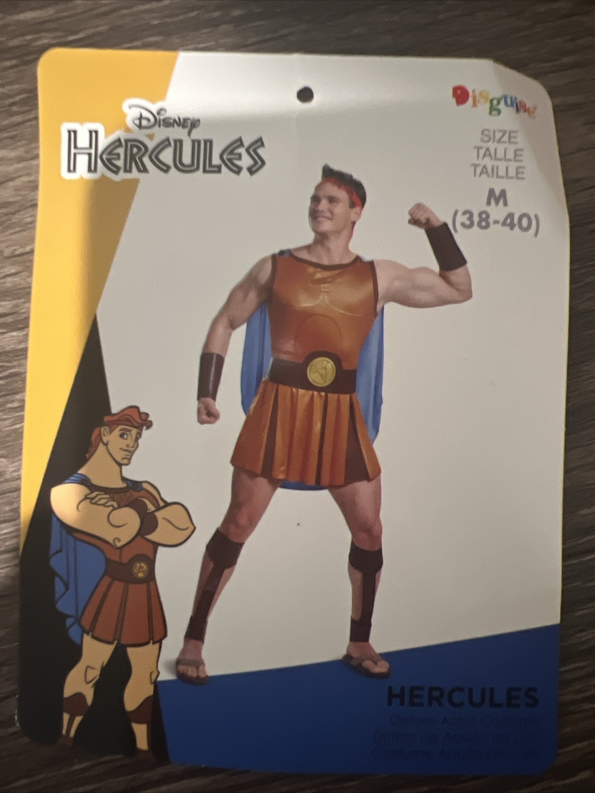Spirit Halloween Disney Hercules Costume Men’s medi… Gem