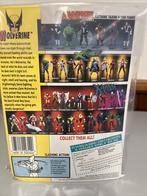 Xmen Wolverine 2nd Edition 1992 Toy Biz New Sealed Action Figure