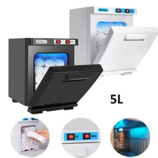 UV Sterilizer 5L Hot Towel Warmer Cabinet Salon Spa Nail Facial Tattoo Beauty