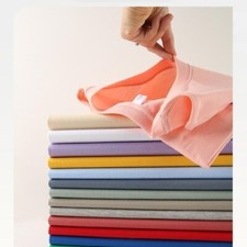 Women's Pure Cotton T-shirt Summer Solid Color Loose Short Sleeve