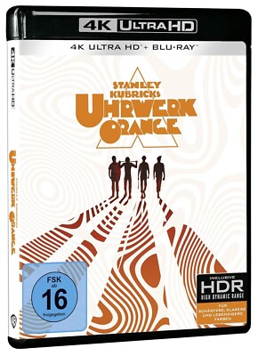 Uhrwerk Orange (1971)[4K Ultra HD Blu-ray & Blu-ray/Neu/OVP] von Stanley Kubrick