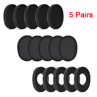 5 Pair For 3M WorkTunes Connect Hearing Protector Replacement Ear Pads Ear Muffs
