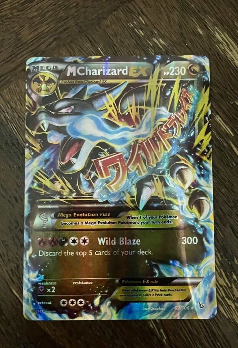 Pokemon - Mega-Charizard-EX (108) - XY Flashfire - Holo