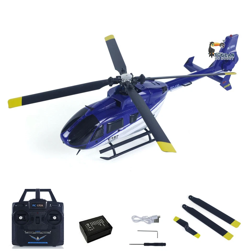RC Helicopter C187 Gyroscope Stabilization Altitude Hold Charger Model Aircraft - Image 4 of 4