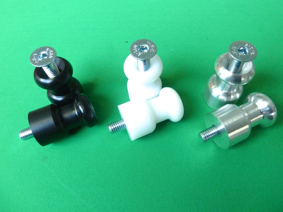 JAYBEEBIKERBITS LTD. HONDA CBR600RR SP1 SP2 PADDOCK STAND CRASH BOBBINS SPOOLS COTTON REELS M8 R1E5