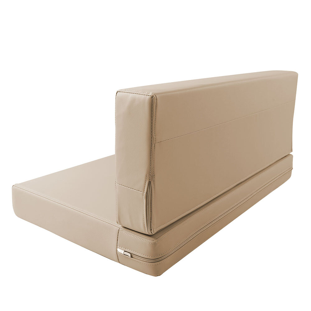 RV CUSHION COVERS Camper Seat Slipcovers Bench Stretch Beige 36