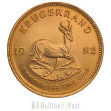 1982 Krugerrand Gold Coin 1oz