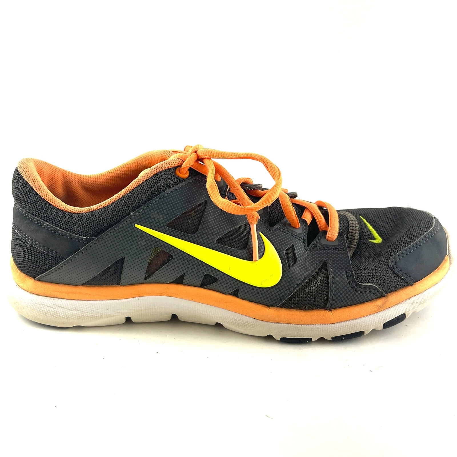 Nike Flex Supreme TR 2 616694 005 Chaussures Femme 7,5 Noir Orange Baskets Athlétiques