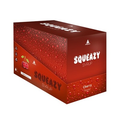 PEAK Squeazy Syrup - Display - 10 x 65ml I zuckerfreier Sirup für 80L Getränk