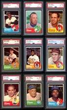1963 Topps Baseball Complete Set - Premier 7.5 - NM+ 6921120