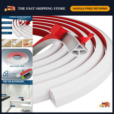 118'' Peel and Stick Quarter Round Molding Trim - Flexible Silicone Decorative S