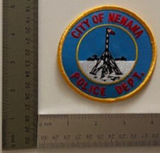 City of Nenana Alaska Police Department Patch. LEO. AK.