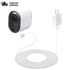 Durable 25ft Weatherproof Charging Cable for Arlo Pro 3, 4, 5s - Magnetic Fit