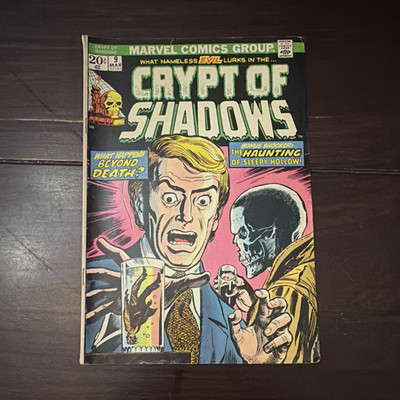 Marvel Comics Group Crypt of Shadows #9 (1974) Bronze Age Single Issue Comic