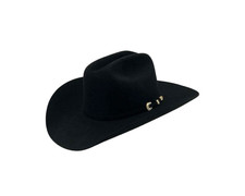 Stetson Adelante 6X 4" Brim Black - Hat Felts - Sfadlt-754007