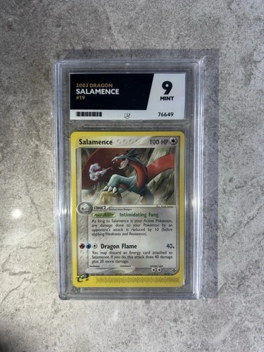 Salamence 19/97 ACE graded card