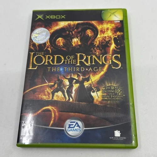 Lord of the Rings The Third Age Microsoft Xbox CIB Complete Tested