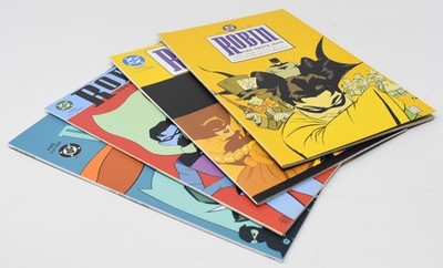 Comic Konvolut DC Batman Robin das erste Jahr. Band 1-4. Deutsch. Softcover