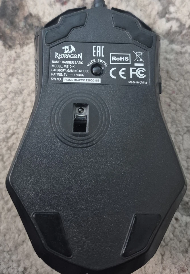 Redragon Ranger M910-K Wired Gaming Mouse - RGB, High Precision, Tested - Image 2 of 2