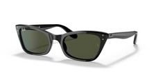 RAY BAN 2299 Lady Burbank - 52 901/31 - Sunglasses - Black/Green
