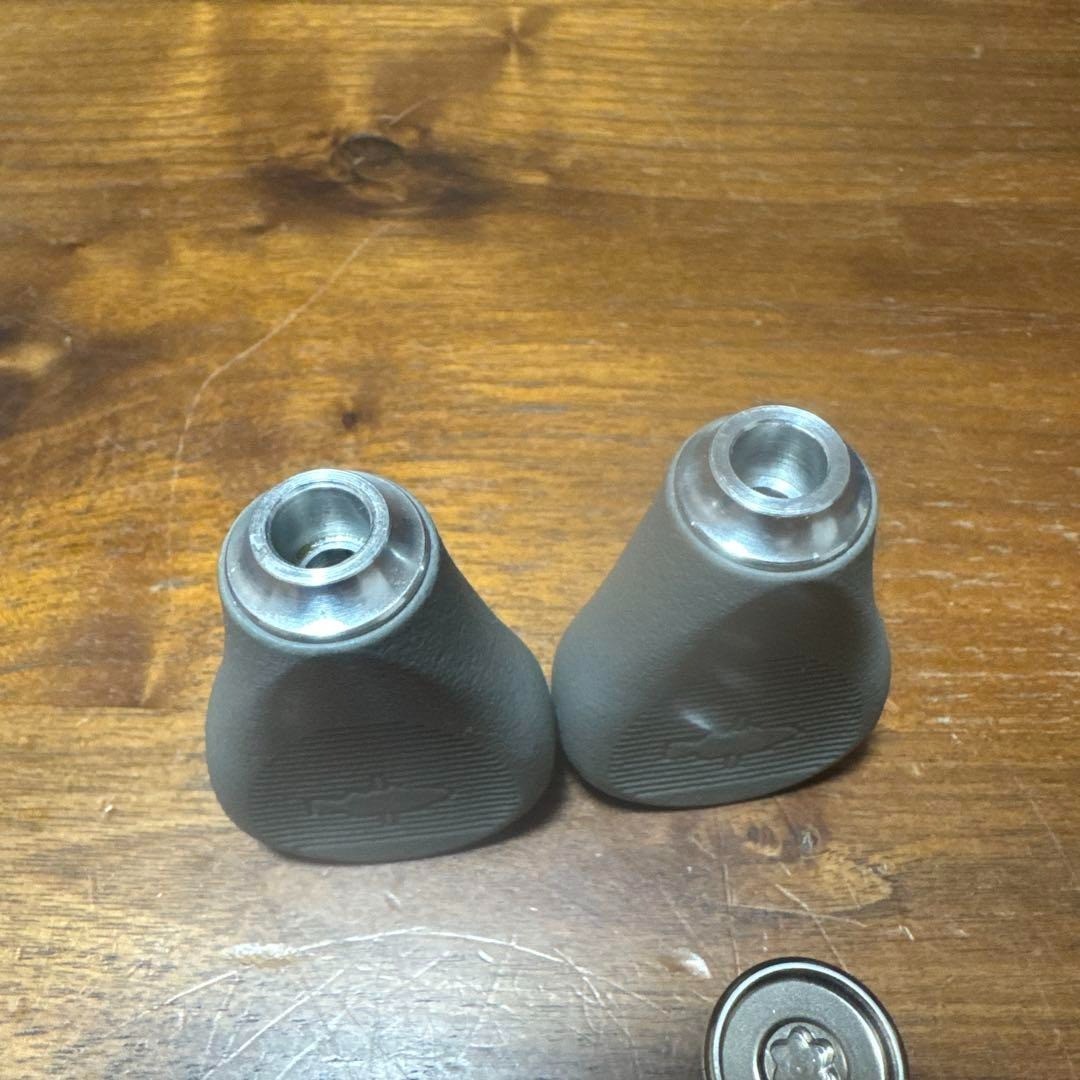 VARIAL KNOB 単体 Silver DRT Varial Flat Knob Gray Working Class Zero Shaft Cap