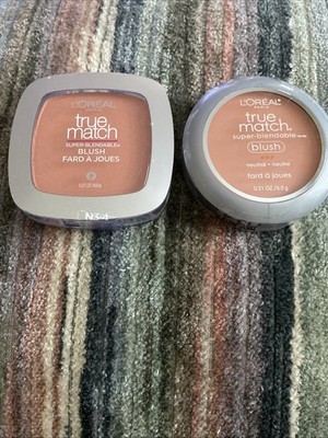 x2 L'Oreal Paris True Match Super Blendable Blush Innocent Flush N3-4 .21oz Each