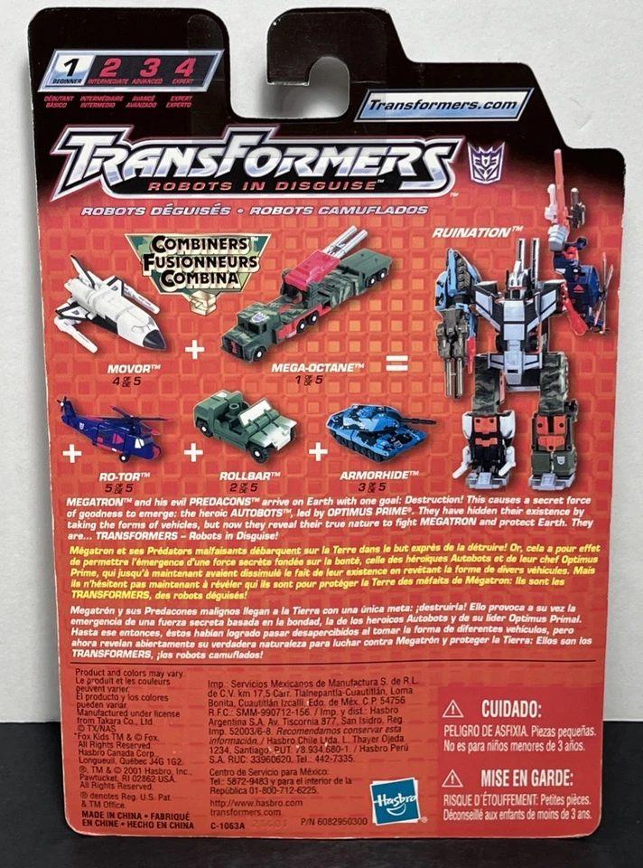 Transformers Robots in Disguise RID Movor Space Shuttle 4 Of 5 Hasbro 2001 NIP - Image 3 of 4