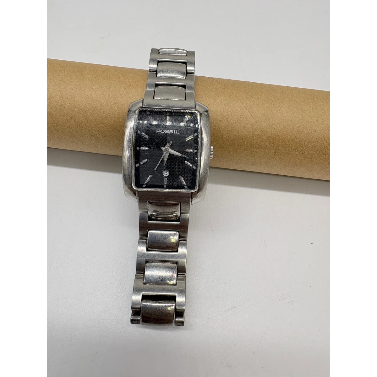 Fossil ES-1816 Stainless Steel Watch Fossil F2 Stainless Steel Band Quartz Wristwatches | eBay main image 2