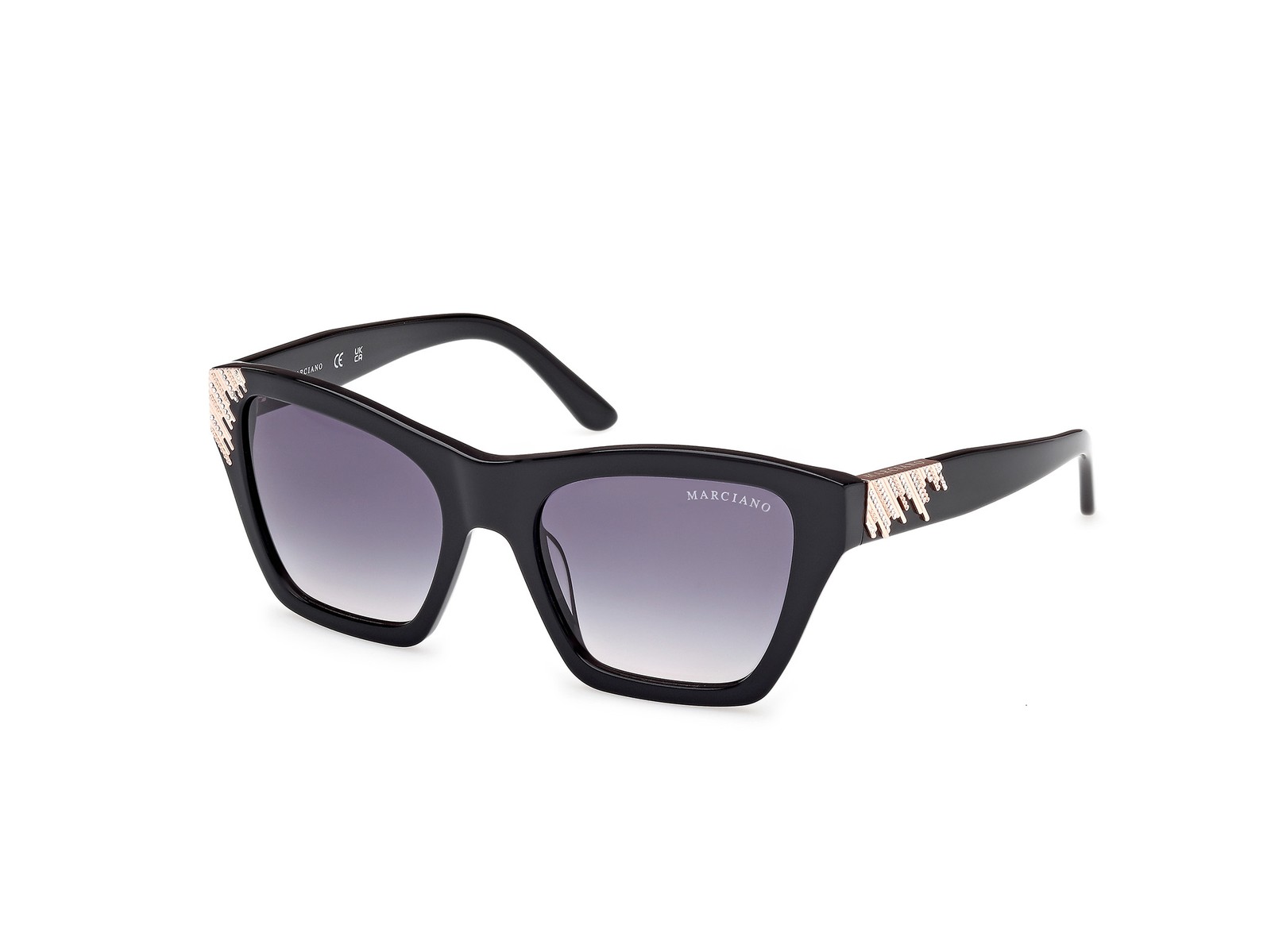 Guess by Marciano Sonnenbrille GM00024  01B Schwarz Rauch Damen