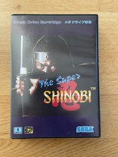 The Super Shinobi Sega Mega Drive NTSC-J Japan CIB **NEUWERTIG**