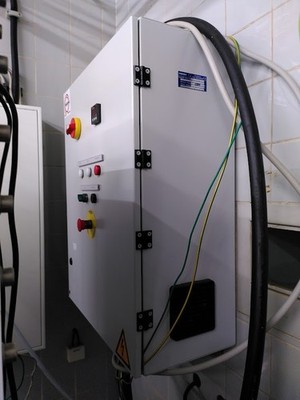 STEUER-UND SCHALTSCHRANK 43 KW   1 ANSCHLUSS   EIN-ODER AUS