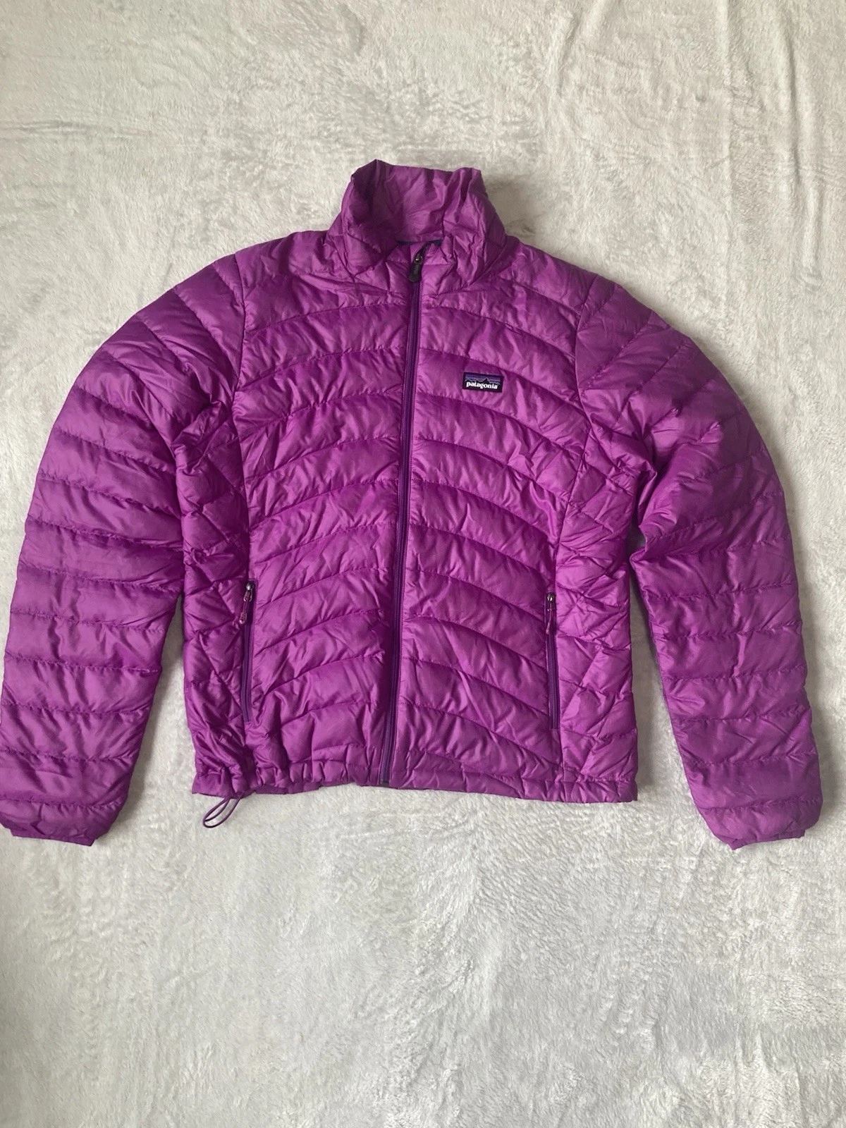 Patagonia Micro Puff Jacket Women’s M Purple Insulated Quilted Coat