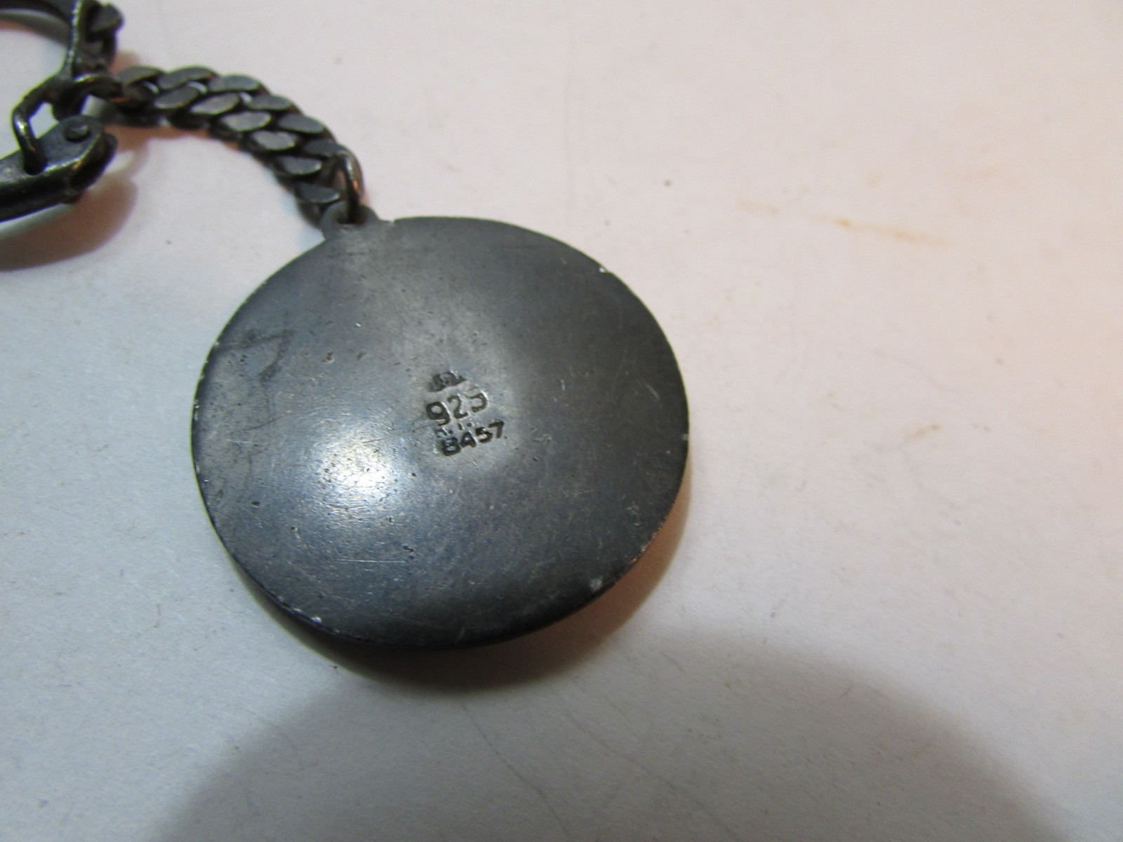 Vtg. 925 Solid Sterling Silver AZTEC Theme Mexico… - image 8