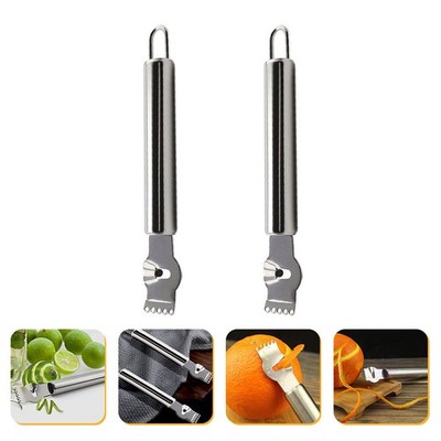2pcs Stainless Lemon Zester Household Vegetable Orange Lemon