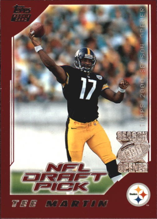 2000 Topps Season Opener #202 Tee Martin RC - FB